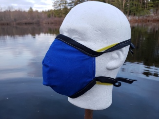 N-95 Mask with droplet cover 'MakerMask: Cover'